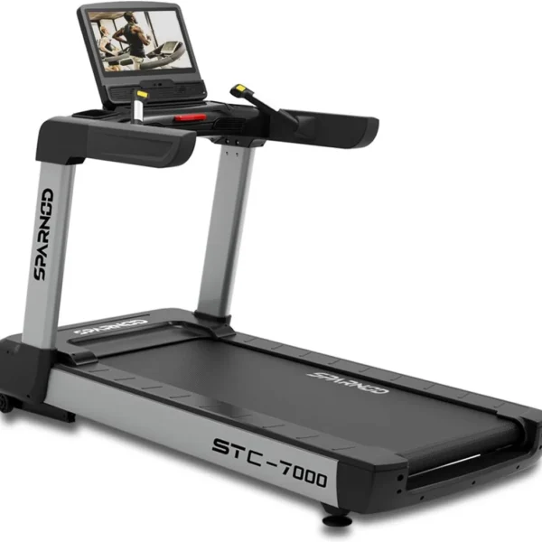 Sparnod Fitness, (6 HP AC Motor) 18.5 inch TFT Touch Screen Treadmill, STC-7000