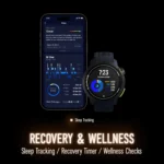 Black - Coros Pace Pro GPS Sport Watch – Lightweight Grey & Black Fitness Tracker - Image 8