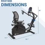 Xterra Fitness RSX1500 Seated Stepper Recumbent Bike - Image 5