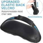 RENPHO Shiatsu Lower Back Neck Massage Pillow with Heat, 3-Speeds with Net Cover - Image 4