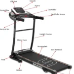 Sparnod Fitness, Home Use Treadmill, STH-1250 - Image 3