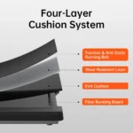 Kingsmith R3 Hybrid WalkingPad Foldable Smart Treadmill – Compact Home & Office Fitness Machine - Image 11