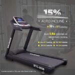 Sparnod Fitness, Heavy-duty Commercial Treadmill, STC-5550 - Image 8