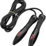 York, Fitness Fixed-Length Leather Skip Rope, 60297, Multi Color