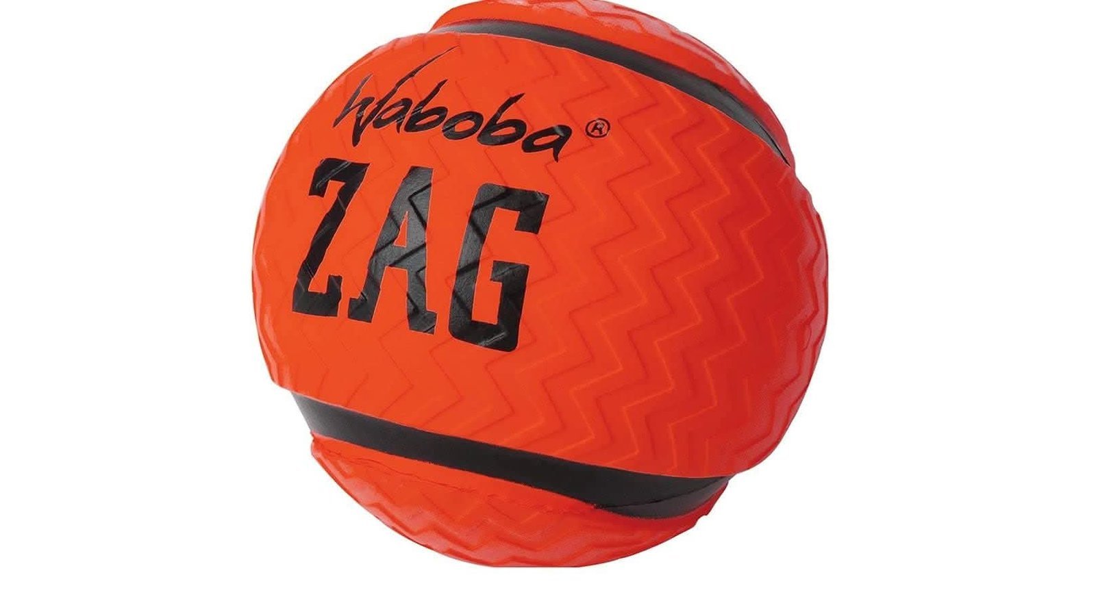 61rUFigcK5L_d6b0f25d-1ad3-465a-802f-7991fd02a6d8_3000x.jpg Waboba JOWAZAGBO-00000 Zag Ball, Orange - Image 1