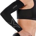 2Xu, Flex Compression Arm Sleeves Large, Ua4009A, Black/Grey