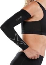 2Xu, Flex Compression Arm Sleeves Large, Ua4009A, Black/Grey