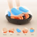 Renpho Foot Massager Machine with Heat, Shiatsu Deep Kneading Therapy With Remote Control, Black - Image 12