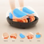 Renpho Foot Massager Machine with Heat, Shiatsu Massager Deep Kneading Therapy Black - Image 3