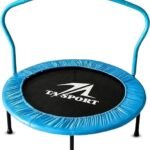Ta Sport, 40In Trampoline With Handrail Jkl-40In , Blue