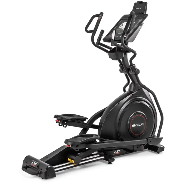 Sole Fitness E35 Elliptical Trainer – Touchscreen WiFi Cardio Machine