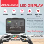 Sparnod Fitness, (6 HP AC Motor) Automatic Motorized Walking and Running Commercial Treadmill, STC-5850 - Image 6