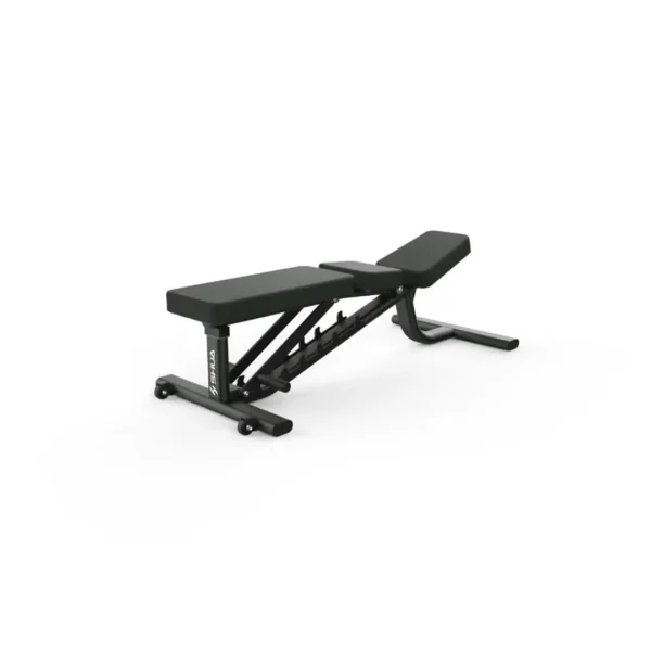 SHUA, Adjustable bench SH-G6857-T18, Black Silver & Flash silver, black ash