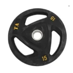 Ta Sport, Olympic Rubber Plate, P2470, Black - Image 5