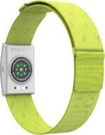 Lime - COROS Heart Rate Monitor, Comfort, Easy to wear, Auto-wear Detection, Advanced Sensor, Precise Data, Bluetooth, 38 Hours Battery Life