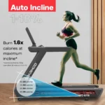 Sparnod Fitness STC-5775 (5.5 HP Ac Motor) Automatic Motorized Walking and Running Treadmill for Commercial and Home Use - Image 7