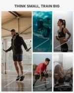 RENPHO Cordless Jump Rope, Weighted Jump Rope with Counter, Jump Ropes for Fitness, Smart Skipping Rope for Crossfit, Gym, Burn Calorie, APP Data Analysis, at-Home-Workout for Women Men Adult Kids - Image 3