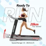Sparnod Fitness, AC Motorised Treadmill, STC-4350 - Image 4