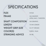 Yonex Voltric Lite 25i Badminton Racket – Pre-Strung Lightweight - Image 6