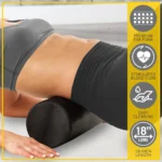 Merrithew Foam Roller™ Deluxe - 18 inch (Black) for Pilates, ST-06093 - Image 7