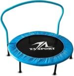 Ta Sport, 40In Trampoline With Handrail Jkl-40In , Blue - Image 2