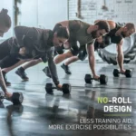 DS HEX Rubber Dumbbells (Pair) | 2.5 Kg to 20 Kg - Image 9