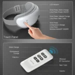 Renpho Eye Massager with Heat & Bluetooth Music, Rechargeable Eye Care Machine with 5 Modes With Remote, White - Image 18