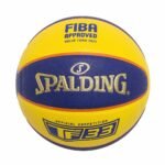 Spalding 76862Z Blue/Yellow Size 6 Basketball