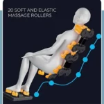 Zero HealthCare Heal Master Massage Chair (Grey) - Image 3