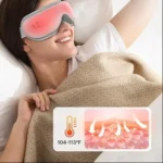 Renpho Eye Massager with Heat & Bluetooth Music, Rechargeable Eye Care Machine with 5 Modes, White - Image 8
