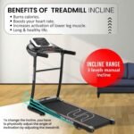 Sparnod Fitness, Home Use Treadmill, STH-1250 - Image 5