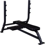 Body Solid SOFB250 Flat Olympic Bench – Commercial Chest Press Station - Image 2