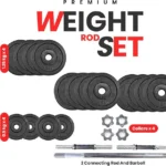 Sparnod Fitness Dumbbell Set With Case, SD-30 - Image 6