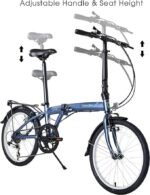 Dahon, SUV D6 Folding Bike, Dark Blue - Image 3