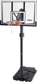 Lifetime 90061 52" Shatterproof Backboard, Portable Basketball System