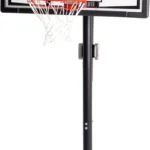 Lifetime, 90061 Portable Basketball System, 52 Inch Shatterproof Backboard,Black