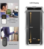 Silver - Kingsmith R2 Smart WalkingPad – Foldable 2-in-1 Walking & Running Treadmill - Image 7