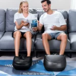 Renpho Foot Massager Machine with Heat, Shiatsu Deep Kneading Therapy With Remote Control, Black - Image 10