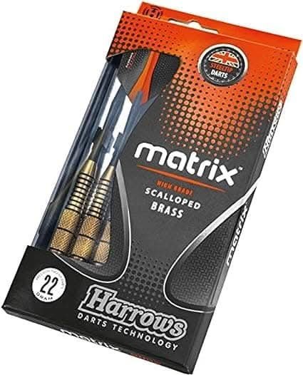 71gaPjhq8mL._AC_SX425_1000x.jpg Harrows, Matrix Top Steeltip Brass Dart 22G - Image 1