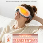 Renpho Eye Massager with Heat & Bluetooth Music, Rechargeable Eye Care Machine with 5 Modes, White - Image 11