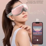 Renpho Eye Massager with Heat & Bluetooth Music, Rechargeable Eye Care Machine with 5 Modes, Black - Image 13