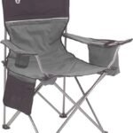 Coleman Chair, With Side Table, Aluminum