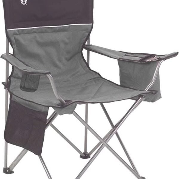 Coleman Chair, With Side Table, Aluminum