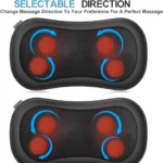 RENPHO Shiatsu Lower Back Neck Massage Pillow with Heat, 3-Speeds with Net Cover - Image 10