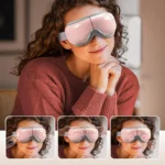 Renpho Eye Massager with Heat & Bluetooth Music, Rechargeable Eye Care Machine with 5 Modes, Black - Image 14