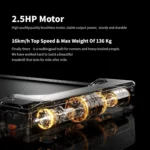 Kingsmith MX16 WalkingPad Foldable Smart Treadmill for Home & Office - Image 7