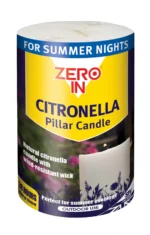 Stv Citronella Pillar Candle