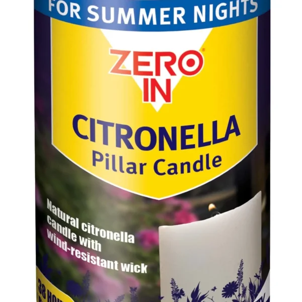 Stv Citronella Pillar Candle