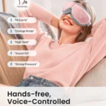 Renpho Eye Massager with Heat & Bluetooth Music, Rechargeable Eye Care Machine with 5 Modes, Black - Image 26