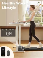 Gray - Kingsmith Z1 WalkingPad Foldable Smart Treadmill – Compact Walking Machine - Image 14